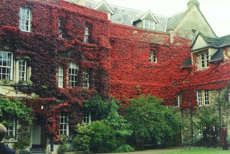 Hertford College Courtyard.