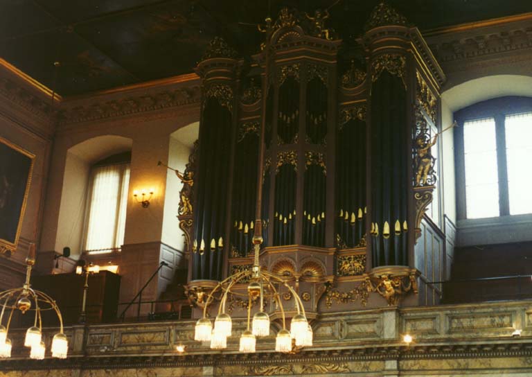Sheldonian pipe organ.